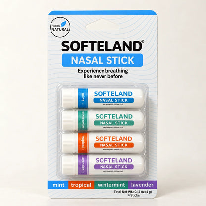 Pack de 4 Barras Nasales Aromáticas