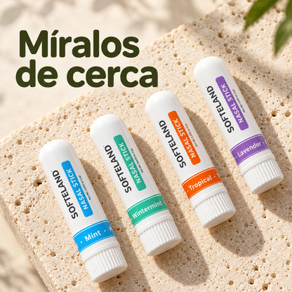 Pack de 4 Barras Nasales Aromáticas