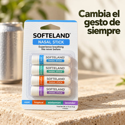 Pack de 4 Barras Nasales Aromáticas