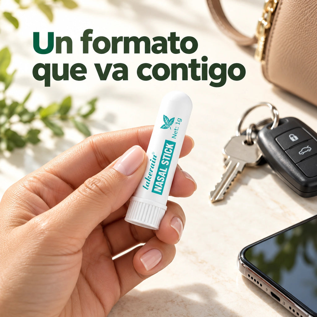 Barra Nasal de Menta – Frescura de Bolsillo
